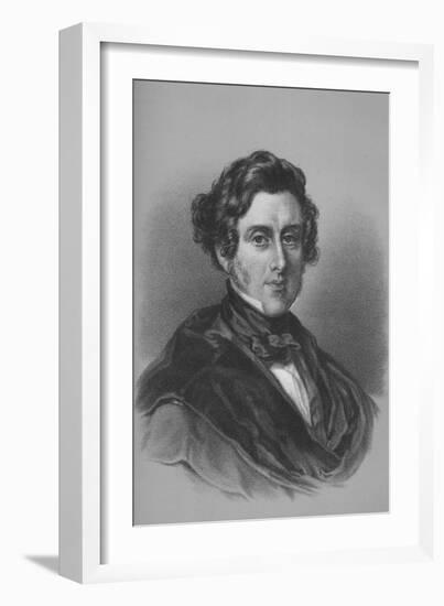 Anthony Ashley Cooper, 7th Earl of Shaftesbury, British politician, mid 19th century-Unknown-Framed Giclee Print