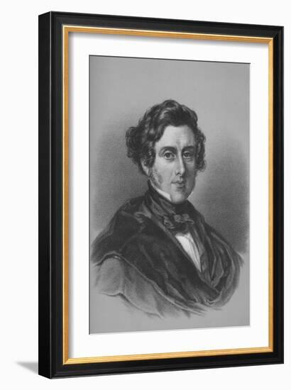 Anthony Ashley Cooper, 7th Earl of Shaftesbury, British politician, mid 19th century-Unknown-Framed Giclee Print