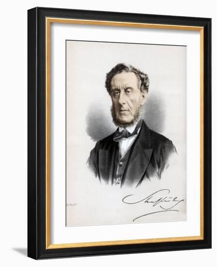 Anthony Ashley Cooper, 7th Earl of Shaftesbury, English Politician and Philanthropist, C1890-Petter & Galpin Cassell-Framed Giclee Print