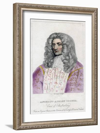 Anthony Ashley-Cooper, Earl of Shaftesbury-R Cooper-Framed Giclee Print