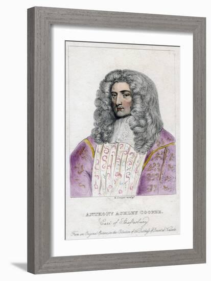 Anthony Ashley-Cooper, Earl of Shaftesbury-R Cooper-Framed Giclee Print