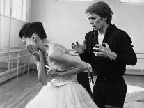 Rudolf Nureyev Rehearsing For a Televised Performance of Gayane-Anthony Crickmay-Photographic Print