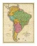 Map of South America, c.1826-Anthony Finley-Framed Art Print