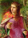 Queen Eleanor, Wife of King Henry Ii, 1858 (Oil on Canvas)-Anthony Frederick Augustus Sandys-Giclee Print