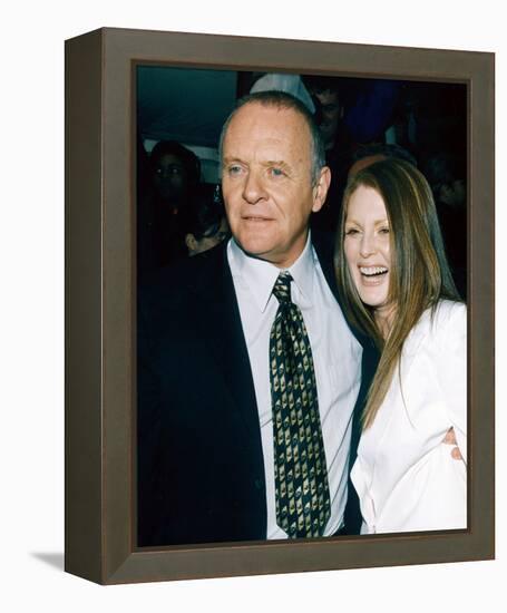 Anthony Hopkins & Julianne Moore-null-Framed Stretched Canvas