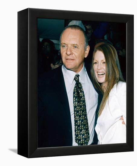 Anthony Hopkins & Julianne Moore-null-Framed Stretched Canvas