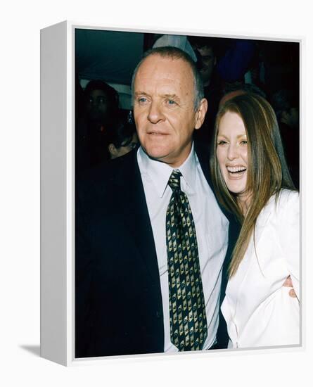 Anthony Hopkins & Julianne Moore-null-Framed Stretched Canvas