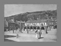 'Old Shambles and Market Place, Settle', c1896-Anthony Horner-Framed Photographic Print