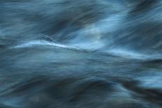 Blue Choppy Waves In Slow Motion-Anthony Paladino-Framed Giclee Print