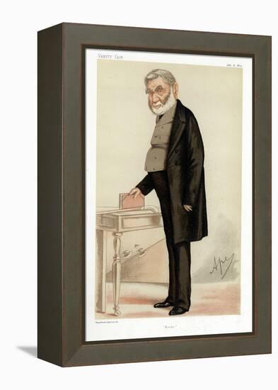 Anthony Panizzi, Italian Bibliographer, 1874-Carlo Pellegrini-Framed Premier Image Canvas