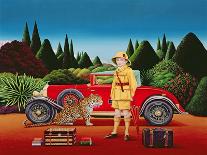 Red Rolls Royce, 1992-Anthony Southcombe-Giclee Print