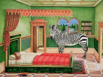 Zebra in a Bedroom, 1996-Anthony Southcombe-Giclee Print