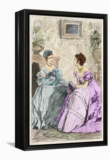 Anthony Trollope's novel 'He Knew He Was Right'-Marcus Stone-Framed Premier Image Canvas