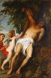 Saint Sebastian Rescued by Angels (Oil on Canvas)-Anthony Van Dyck-Giclee Print