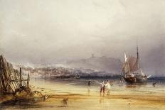 Scarborough Castle from the South, 1838-Anthony Vandyke Copley Fielding-Framed Giclee Print