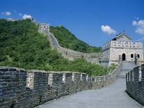 Great Wall, Restored Section with Watchtowers, Mutianyu, Near Beijing, China-Anthony Waltham-Photographic Print