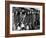 Anthracite Coal Miners Coming Out of Powderly Mine-Margaret Bourke-White-Framed Photographic Print