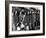 Anthracite Coal Miners Coming Out of Powderly Mine-Margaret Bourke-White-Framed Photographic Print