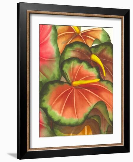 Anthuria II-Jason Higby-Framed Art Print