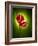 Anthurium, Flower, Blossoms, Still Life, Red, Green-Axel Killian-Framed Photographic Print