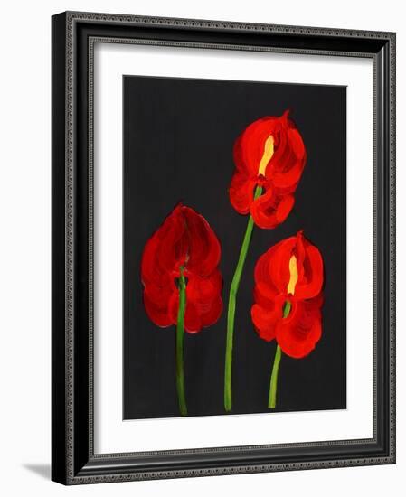 Anthurium-Deborah Barton-Framed Giclee Print