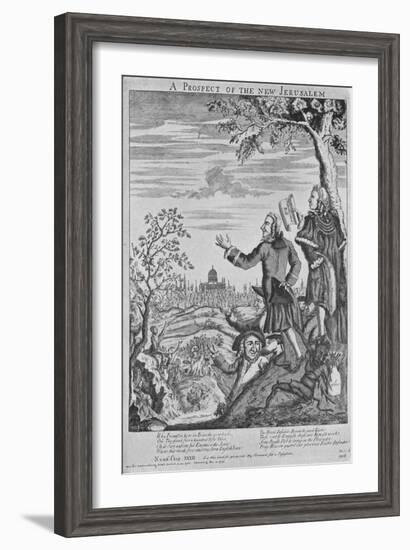 'Anti-Semitism in 1753', 1735, (1904)-Unknown-Framed Giclee Print