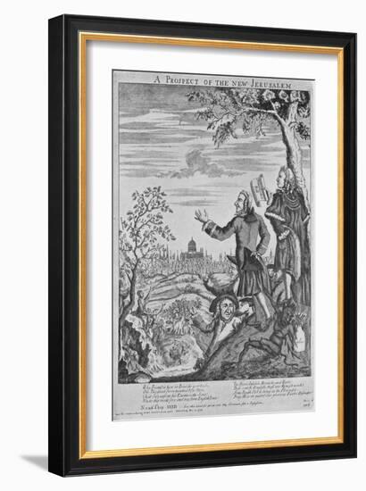 'Anti-Semitism in 1753', 1735, (1904)-Unknown-Framed Giclee Print