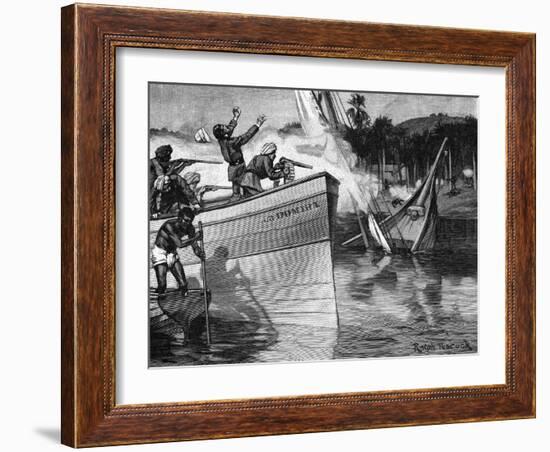 Anti-Slavery Action-Ralph Peacock-Framed Art Print