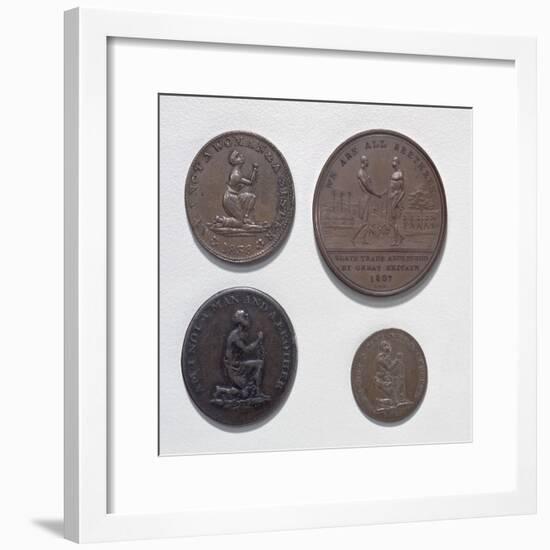 Anti-Slavery Coins and Medals-null-Framed Giclee Print