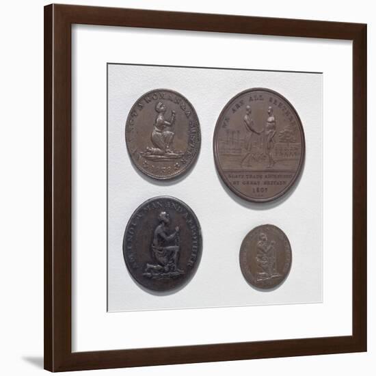 Anti-Slavery Coins and Medals-null-Framed Giclee Print