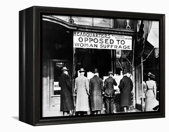 Anti-Suffrage Association-null-Framed Premier Image Canvas
