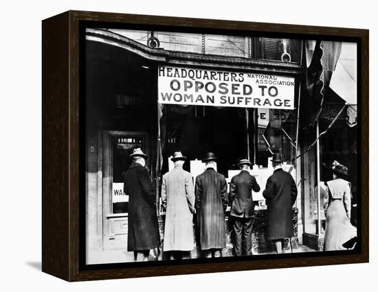 Anti-Suffrage Association-null-Framed Premier Image Canvas