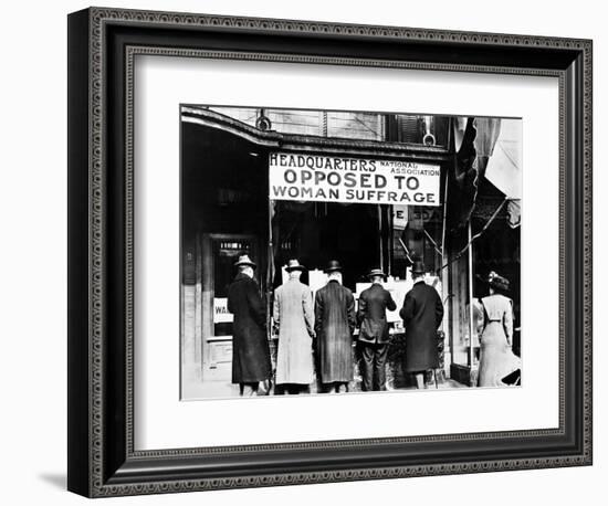 Anti-Suffrage Association-null-Framed Photographic Print