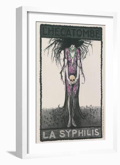 Anti-Syphilis Poster-null-Framed Art Print