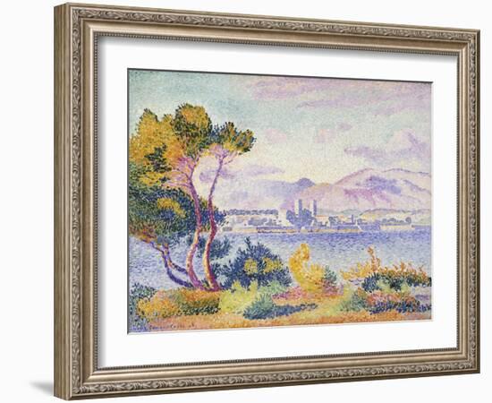 Antibes, Afternoon; Antibes, Apres-Midi, 1908-Henri Edmond Cross-Framed Giclee Print