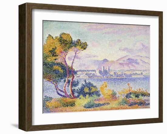 Antibes, Afternoon; Antibes, Apres-Midi, 1908-Henri Edmond Cross-Framed Giclee Print