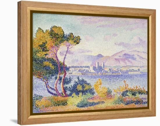 Antibes, Afternoon-Henri Edmond Cross-Framed Premier Image Canvas