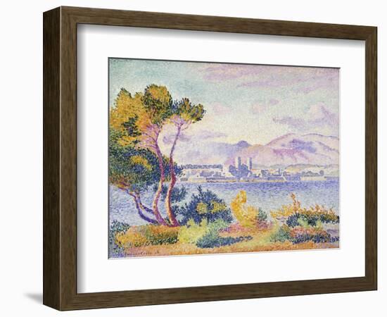 Antibes, Afternoon-Henri Edmond Cross-Framed Giclee Print