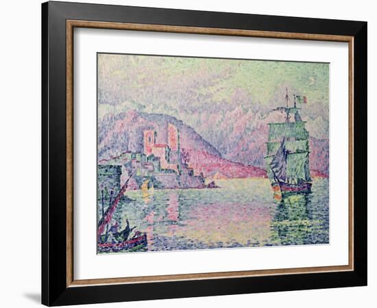 Antibes, Evening, 1914-Paul Signac-Framed Giclee Print