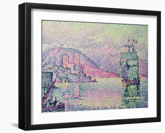 Antibes, Evening, 1914-Paul Signac-Framed Giclee Print