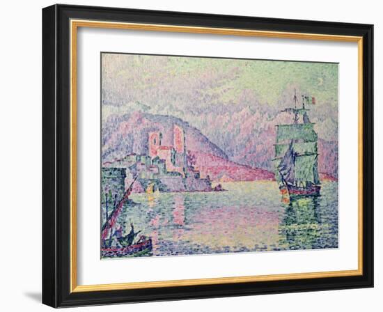 Antibes, Evening, 1914-Paul Signac-Framed Giclee Print