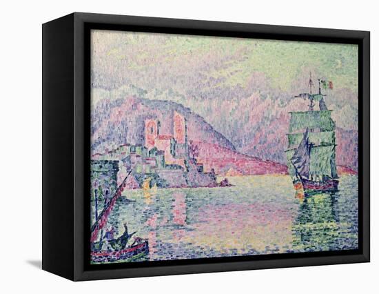 Antibes, Evening, 1914-Paul Signac-Framed Premier Image Canvas