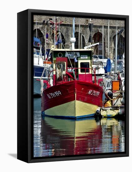 Antibes Harbor I-Rachel Perry-Framed Premier Image Canvas