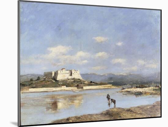 Antibes - Le Fort Carre, 1893-Eugène Boudin-Mounted Giclee Print