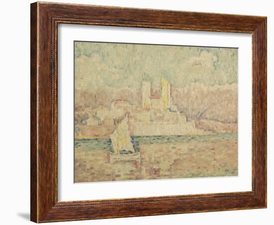 Antibes Morning, 1919-Paul Signac-Framed Giclee Print