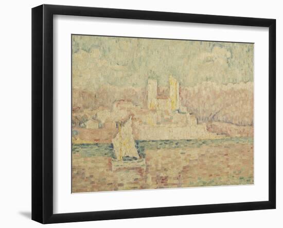 Antibes Morning, 1919-Paul Signac-Framed Giclee Print