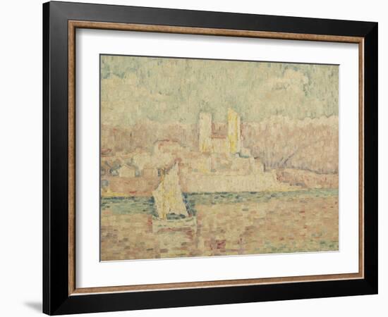 Antibes Morning, 1919-Paul Signac-Framed Giclee Print