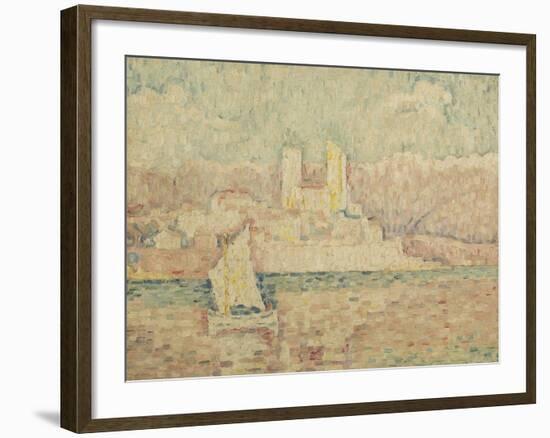 Antibes Morning, 1919-Paul Signac-Framed Giclee Print