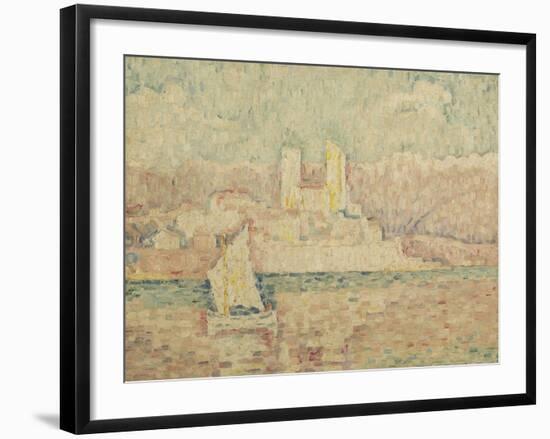 Antibes Morning, 1919-Paul Signac-Framed Giclee Print