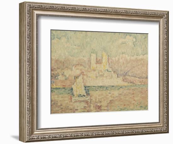 Antibes Morning, 1919-Paul Signac-Framed Giclee Print